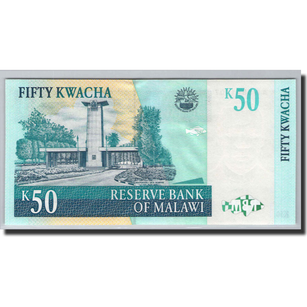 Banknote, Malawi, 50 Kwacha, 1997, 1997-07-01, KM:39, UNC(65-70)