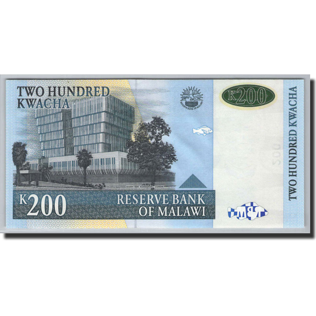 Banknote, Malawi, 200 Kwacha, 2001, 2001-07-01, KM:47a, UNC(65-70)