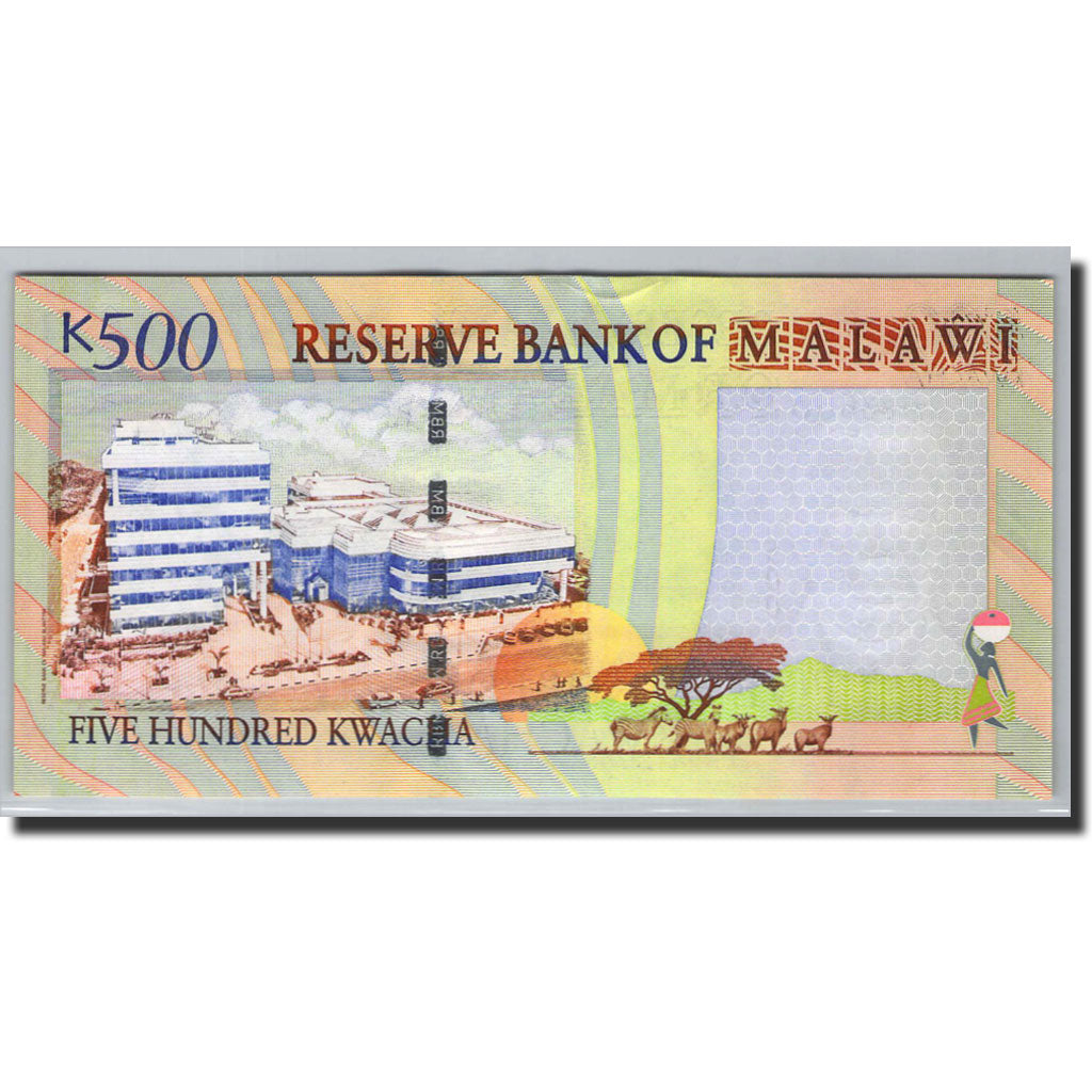 Banknote, Malawi, 500 Kwacha, 2003, 2003-06-01, KM:48Aa, UNC(65-70)