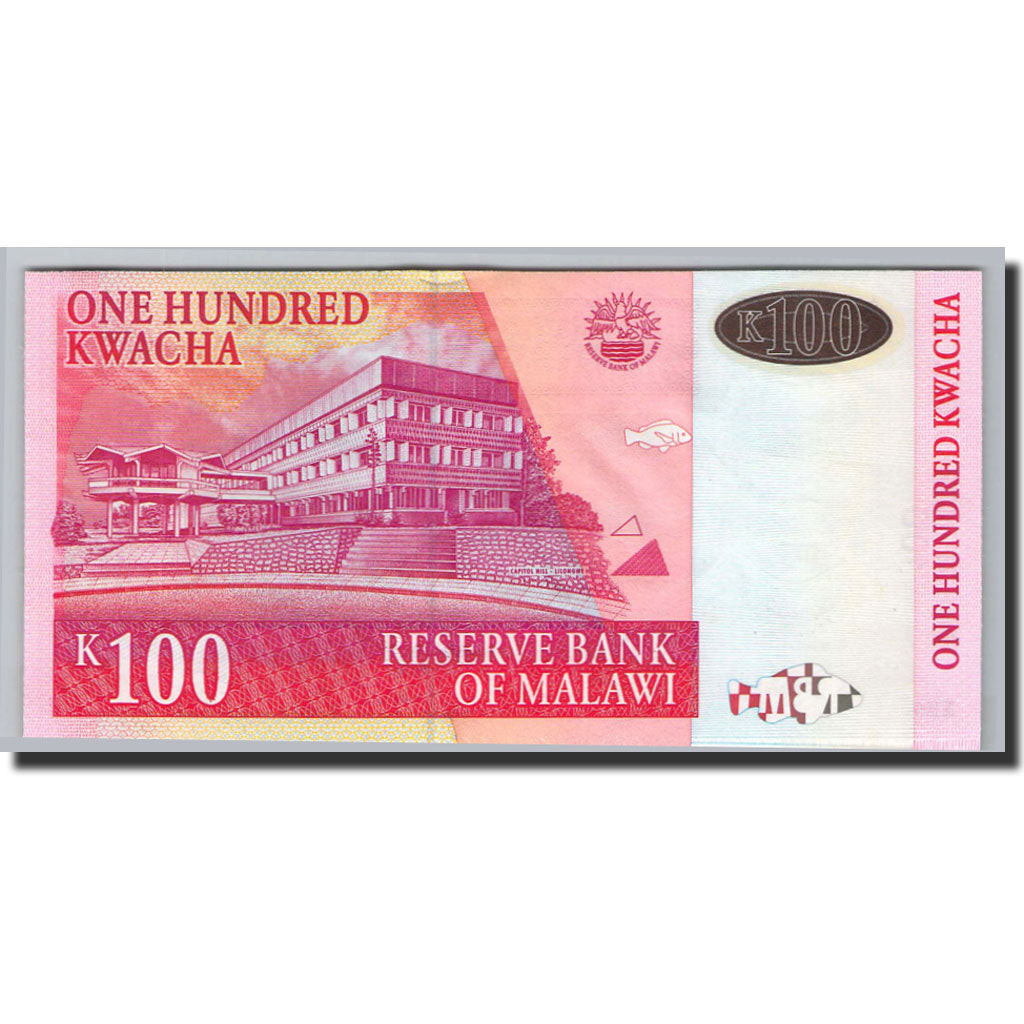 Malawi, 100 Kwacha, 2003, 2003-01-01, KM:46b, UNC(65-70)