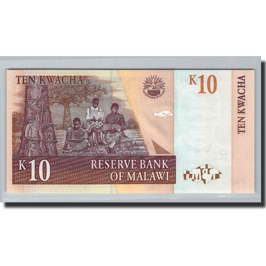 Malawi, 10 Kwacha, 2003, 2003-01-01, KM:43a, UNC(65-70)