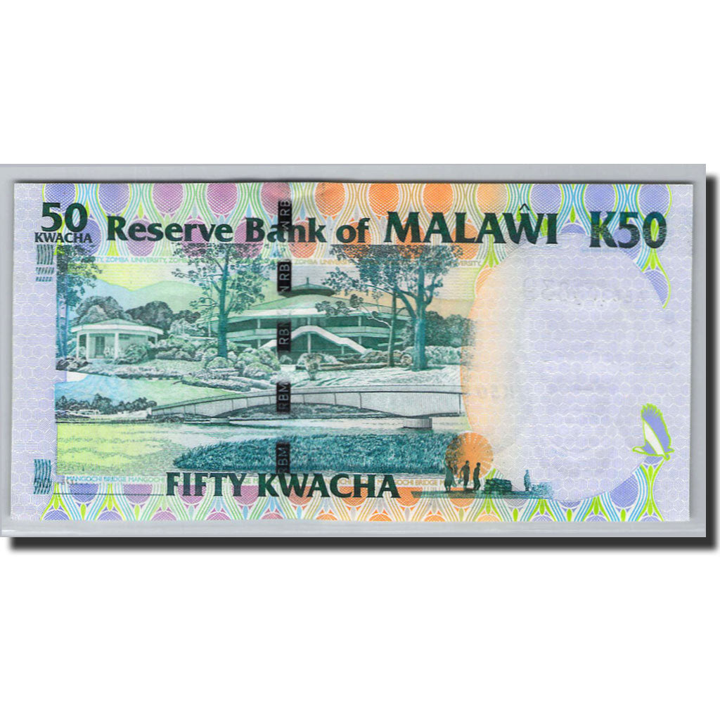 Malawi, 50 Kwacha, 2004, 2004-07-06, KM:49, UNC(65-70)