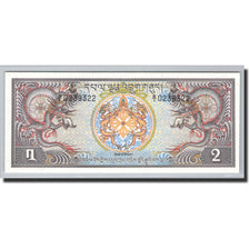 Bhutan, 2 Ngultrum, 1981, KM:6, Undated (1981), FDS