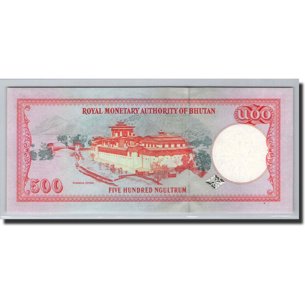 Banknote, Bhutan, 500 Ngultrum, 2000, UNDATED (2000), KM:26, UNC(65-70)