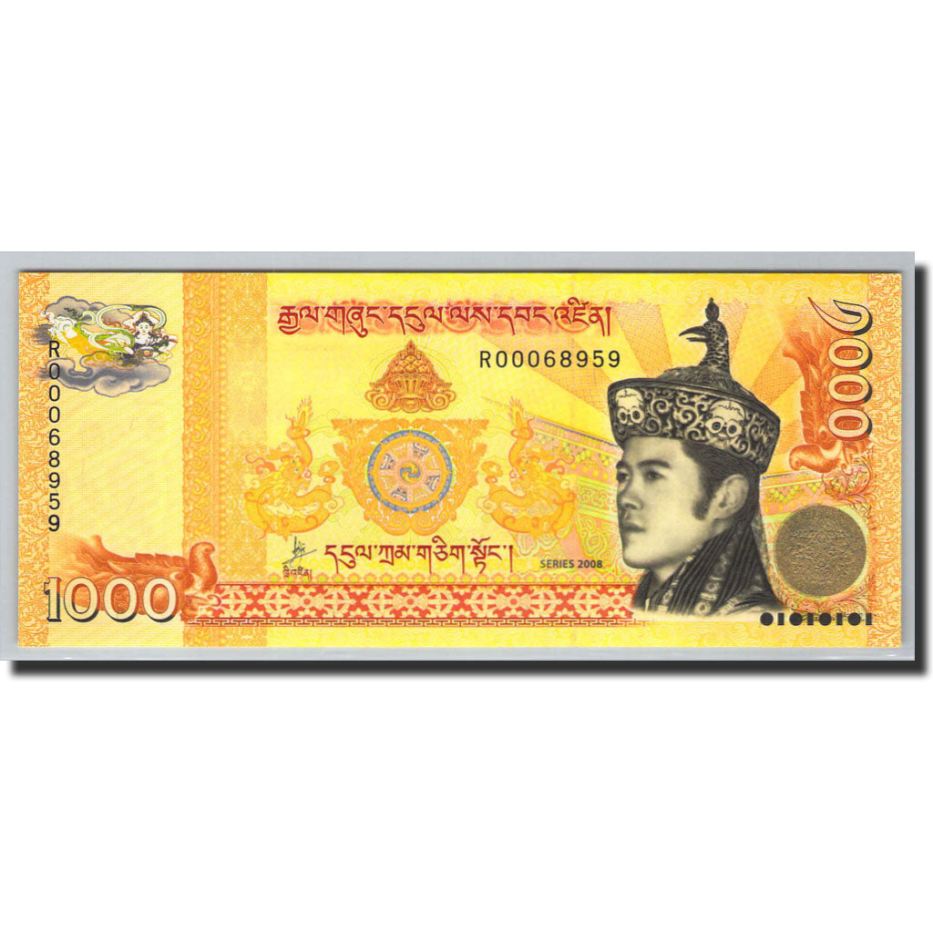 Banknote, Bhutan, 1000 Ngultrum, 2008, Undated 2008, KM:34a, UNC(65-70)