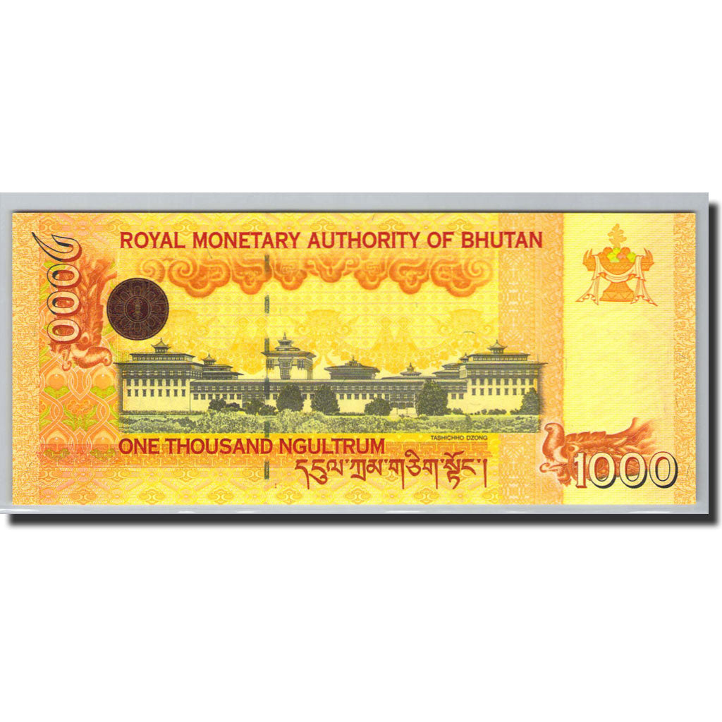 Banknote, Bhutan, 1000 Ngultrum, 2008, Undated 2008, KM:34a, UNC(65-70)