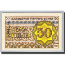 Geldschein, Kasachstan, 50 Tyin, 1993, Undated 1993, KM:6, UNZ