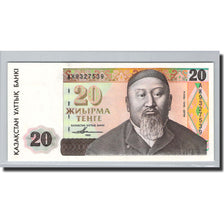 Kazakhstan, 20 Tenge, 1993, KM:11a, Undated 1993, UNC(65-70)