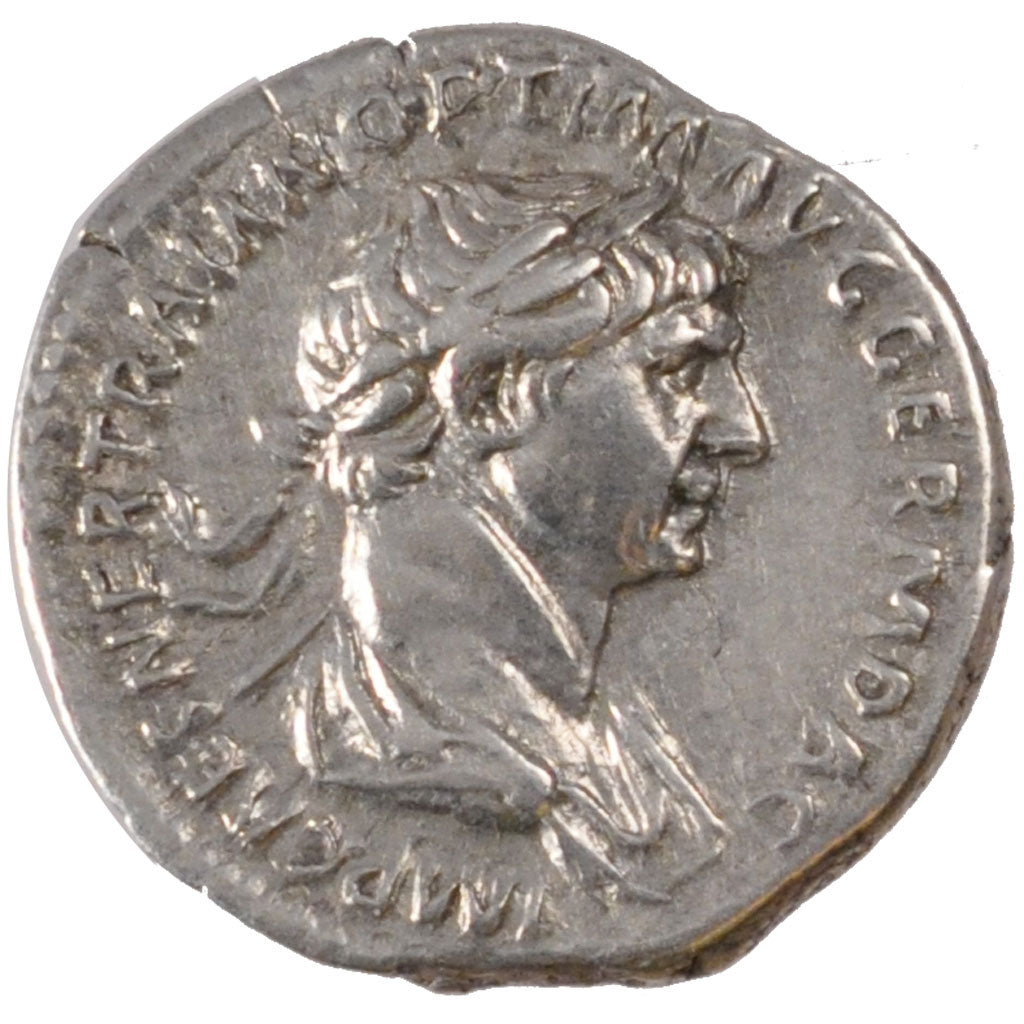 Trajan, Denarius, AU(55-58), Silver, Cohen #154, 3.20
