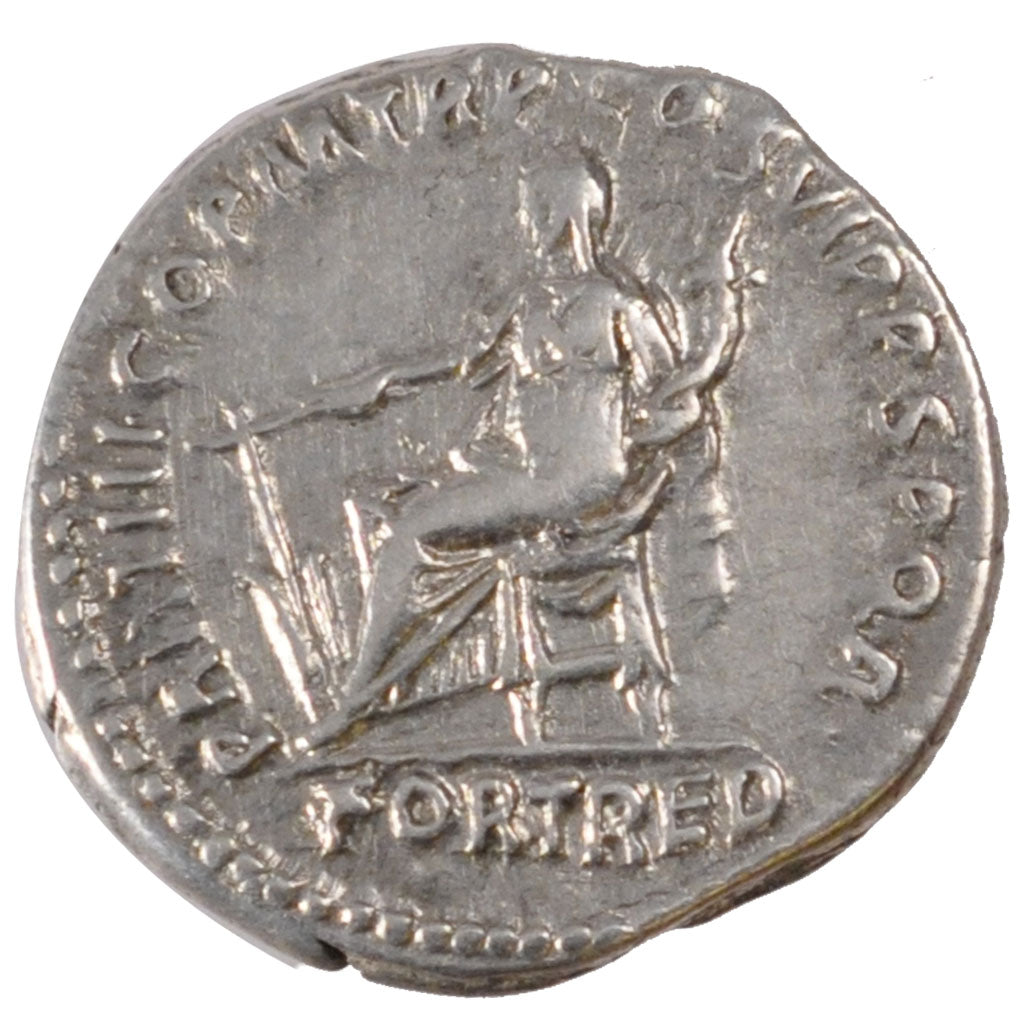 Trajan, Denarius, AU(55-58), Silver, Cohen #154, 3.20