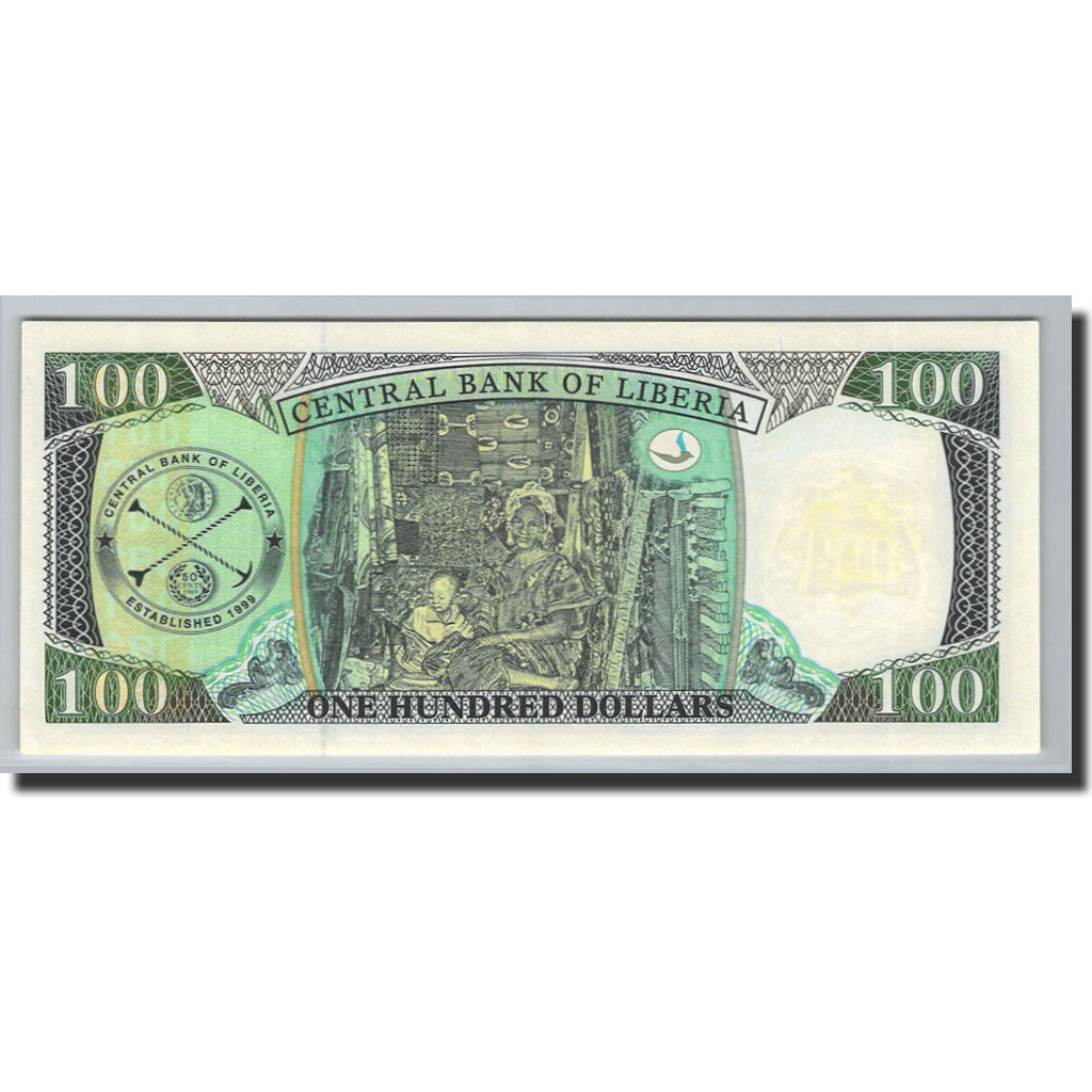 Liberia, 100 Dollars, 2004, KM:30b, Undated (2004), UNC(65-70)