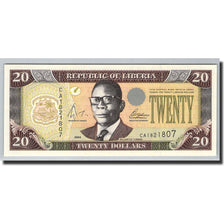 Liberia, 20 Dollars, 2004, KM:28b, Undated (2004), UNC(65-70)