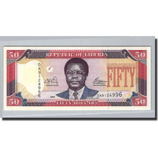 Liberia, 50 Dollars, 2002, KM:24, Undated (2002), UNC(65-70)