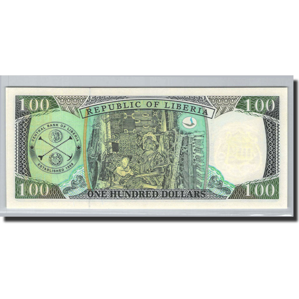 Banknote, Liberia, 100 Dollars, 1999, Undated (1999), KM:25, UNC(65-70)