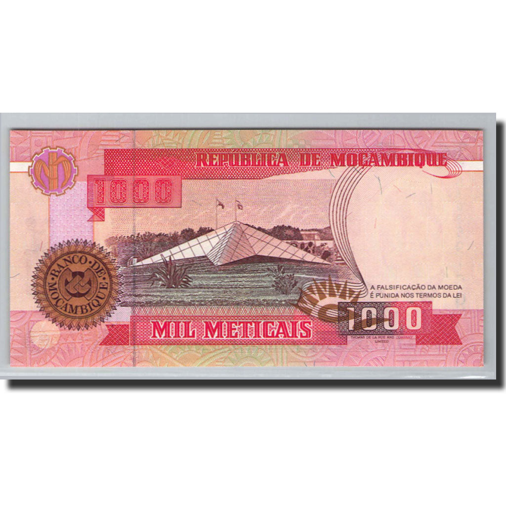 Banknote, Mozambique, 1000 Meticais, 1991, 1991-06-16, KM:135, UNC(65-70)