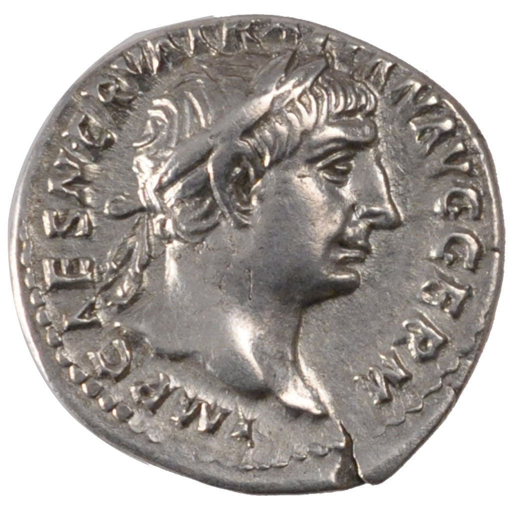 Trajan, Denarius, AU(50-53), Silver, Cohen #228, 3.50