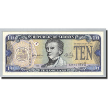 Banknote, Liberia, 10 Dollars, 1999, Undated (1999), KM:22, UNC(65-70)
