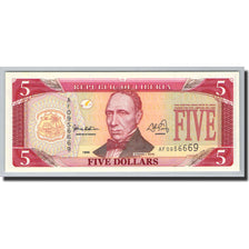 Geldschein, Liberia, 5 Dollars, 1999, Undated (1999), KM:21, UNZ