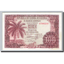 Guinea Ecuatorial, 100 Pesetas Guineanas, 1969, KM:1, 1969-10-12, UNC