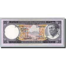 Equatorial Guinea, 25 Ekuele, 1975, 1975-07-07, KM:9, UNC(65-70)
