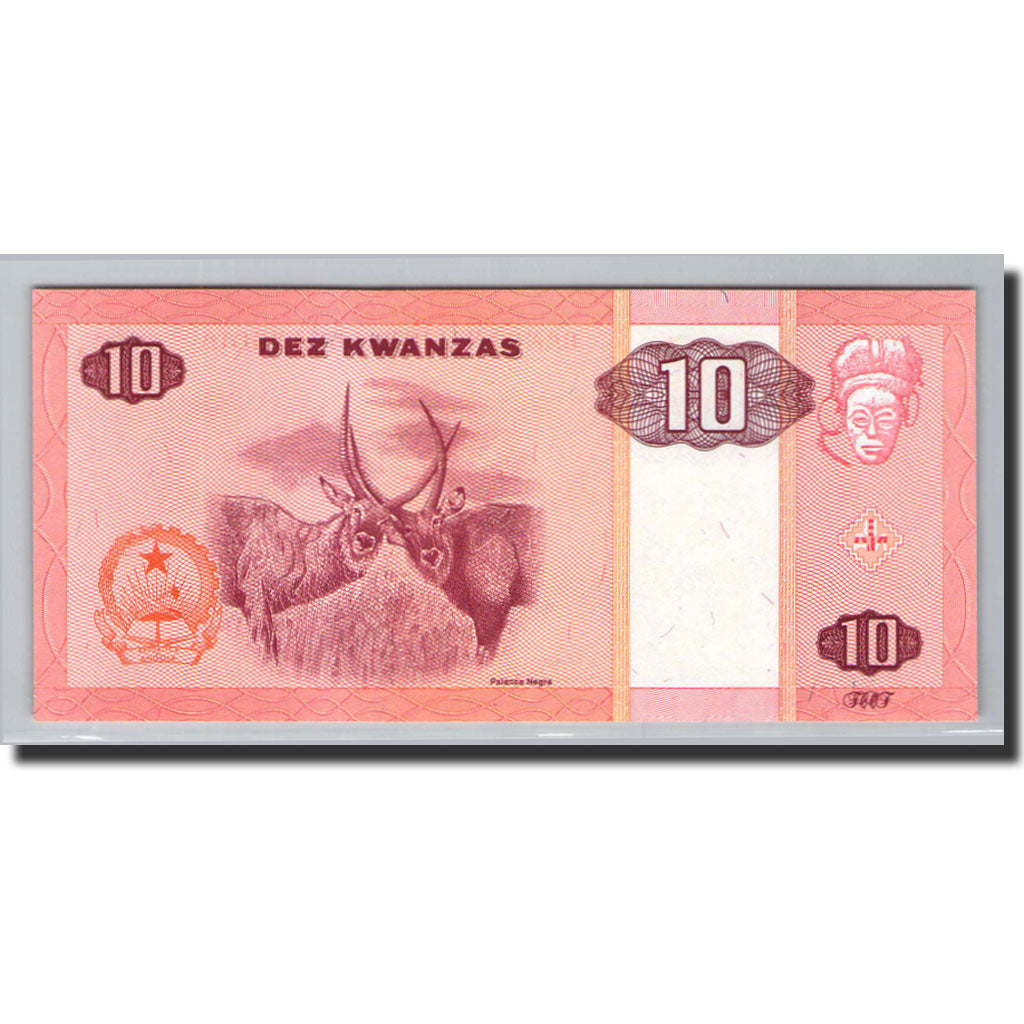 Banknote, Angola, 10 Kwanzas, 1999, 1999-10, KM:145a, UNC(65-70)