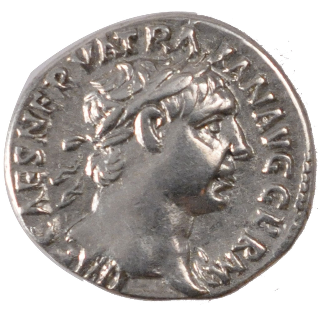 Trajan, Denarius, AU(50-53), Silver, Cohen #242, 3.40