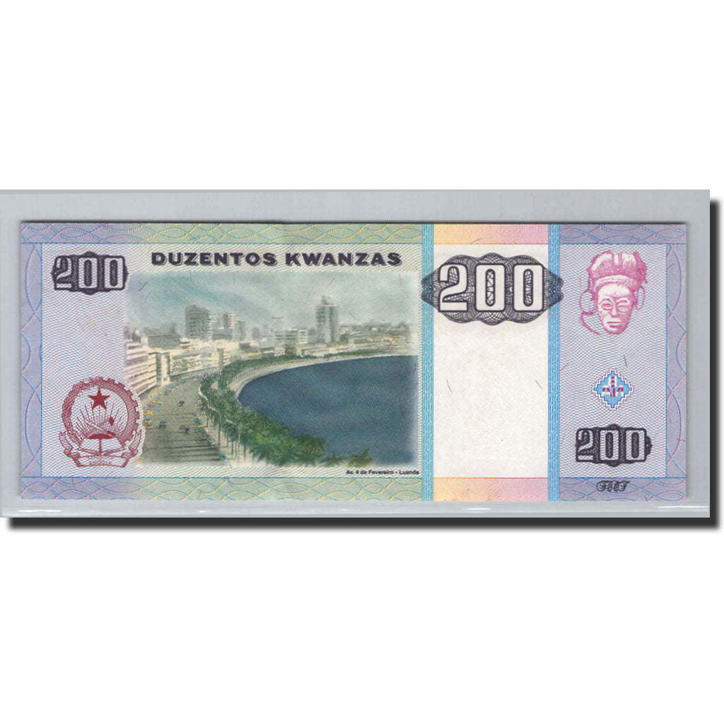Banknote, Angola, 200 Kwanzas, 2003, 2003-11-01, KM:148a, UNC(65-70)