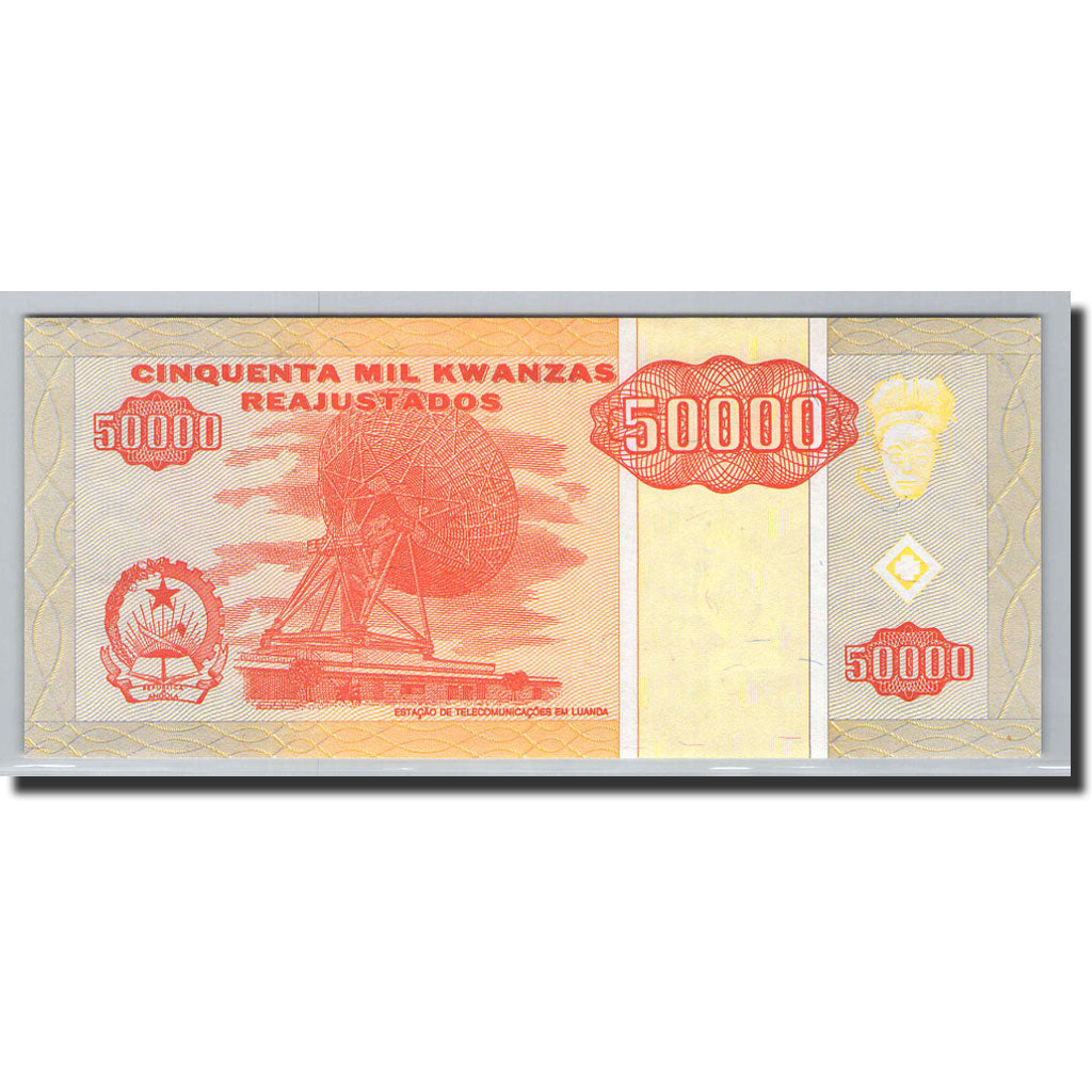 Banknote, Angola, 50,000 Kwanzas Reajustados, 1995, 1995-05-01, KM:138