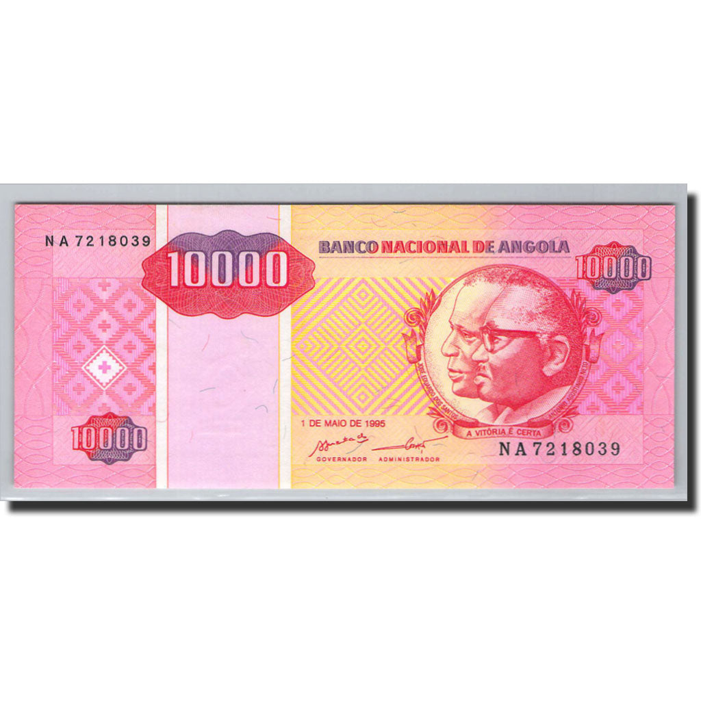 Angola, 10,000 Kwanzas Reajustados, 1995, KM:137, 1995-05-01, UNC(65-70)
