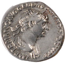 Trajan, Denarius, AU(50-53), Silver, Cohen #372, 3.40