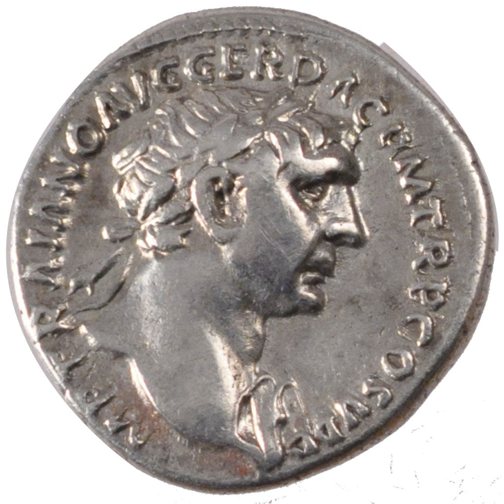 Trajan, Denarius, AU(50-53), Silver, Cohen #481, 3.40