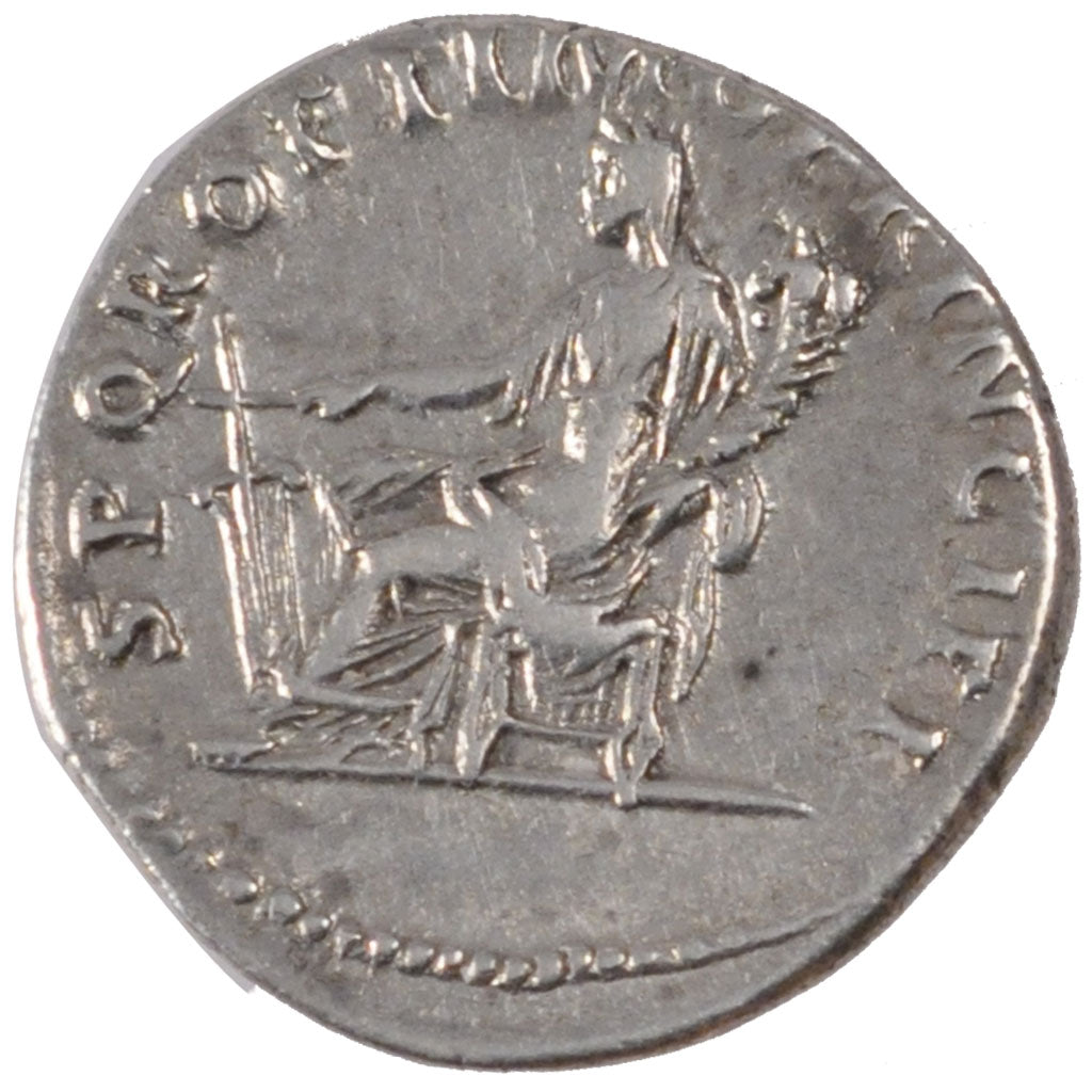 Trajan, Denarius, AU(50-53), Silver, Cohen #481, 3.40
