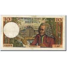 Banconote, Francia, 10 Francs, 1973, 1973-01-04, BB, Fayette:62.60, KM:147d