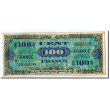 France, 100 Francs, 1944, KM:123c, Undated (1944), VF(20-25), Fayette:25.6