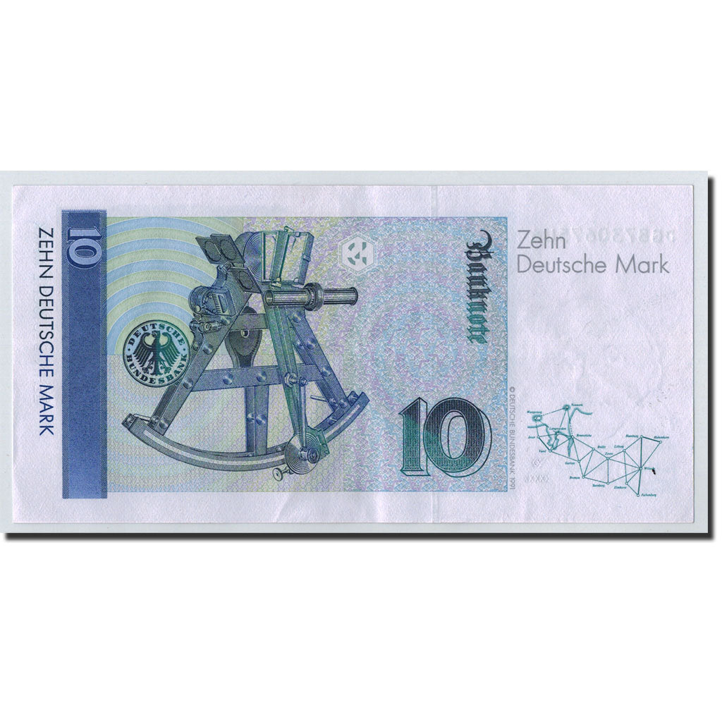 GERMANY - FEDERAL REPUBLIC, 10 Deutsche Mark, 1993, KM:38c, 1993-10-01