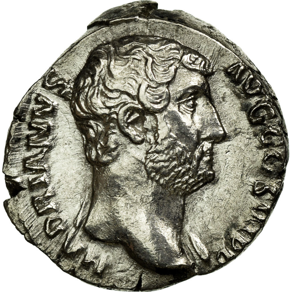 Moneta, Hadrian, Denarius, AU(55-58), Srebro, Cohen:716