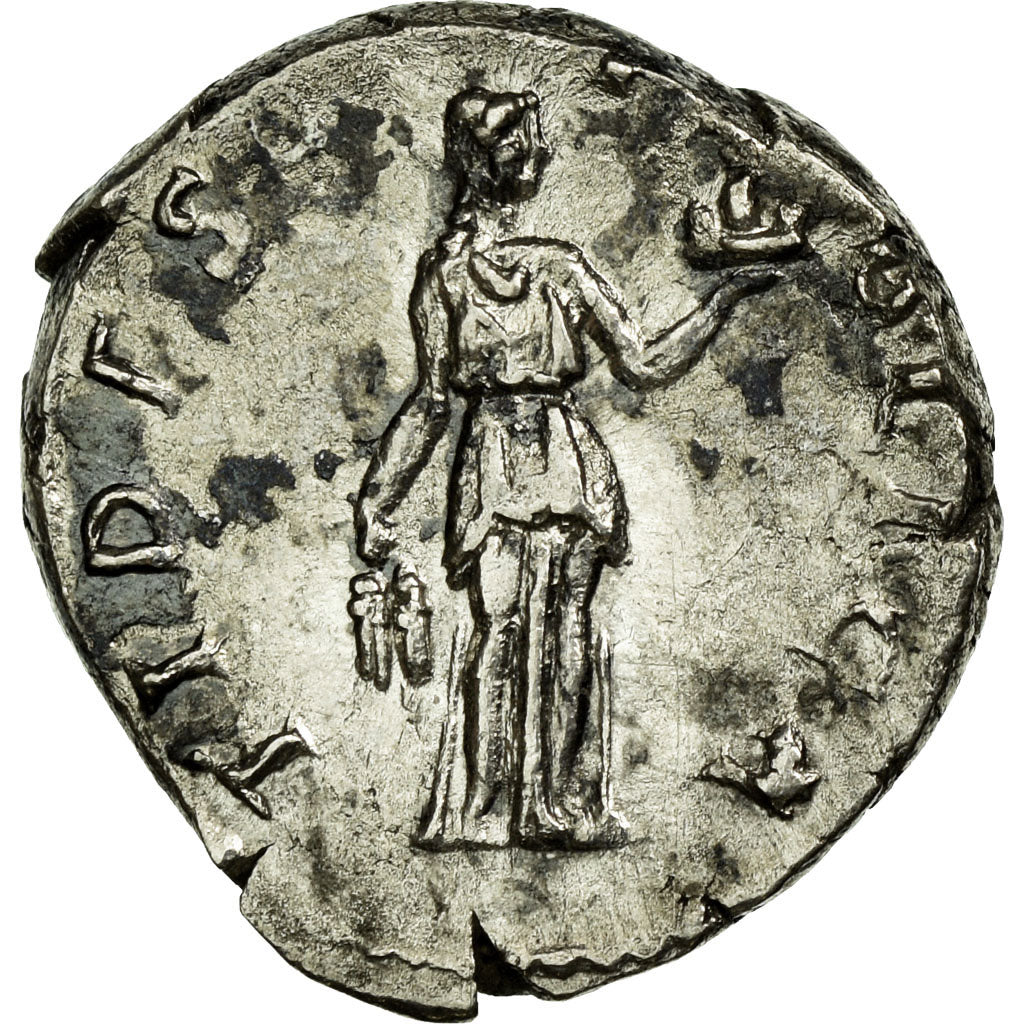 Moneta, Hadrian, Denarius, AU(55-58), Srebro, Cohen:716