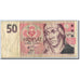Banknote, Czech Republic, 50 Korun, 1993, Undated (1993), KM:4a, VF(20-25)