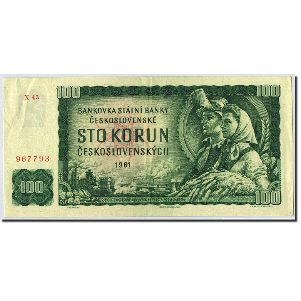 Banknote, Czechoslovakia, 100 Korun, (1990-92), Undated (1990-92), KM:91c