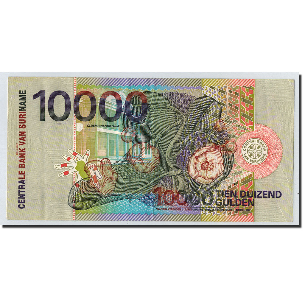 Surinam, 10,000 Gulden, 2000, 2000-01-01, KM:153, UNC(63)