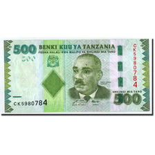 Geldschein, Tanzania, 500 Shilingi, 2010, Undated (2010), KM:40, VZ