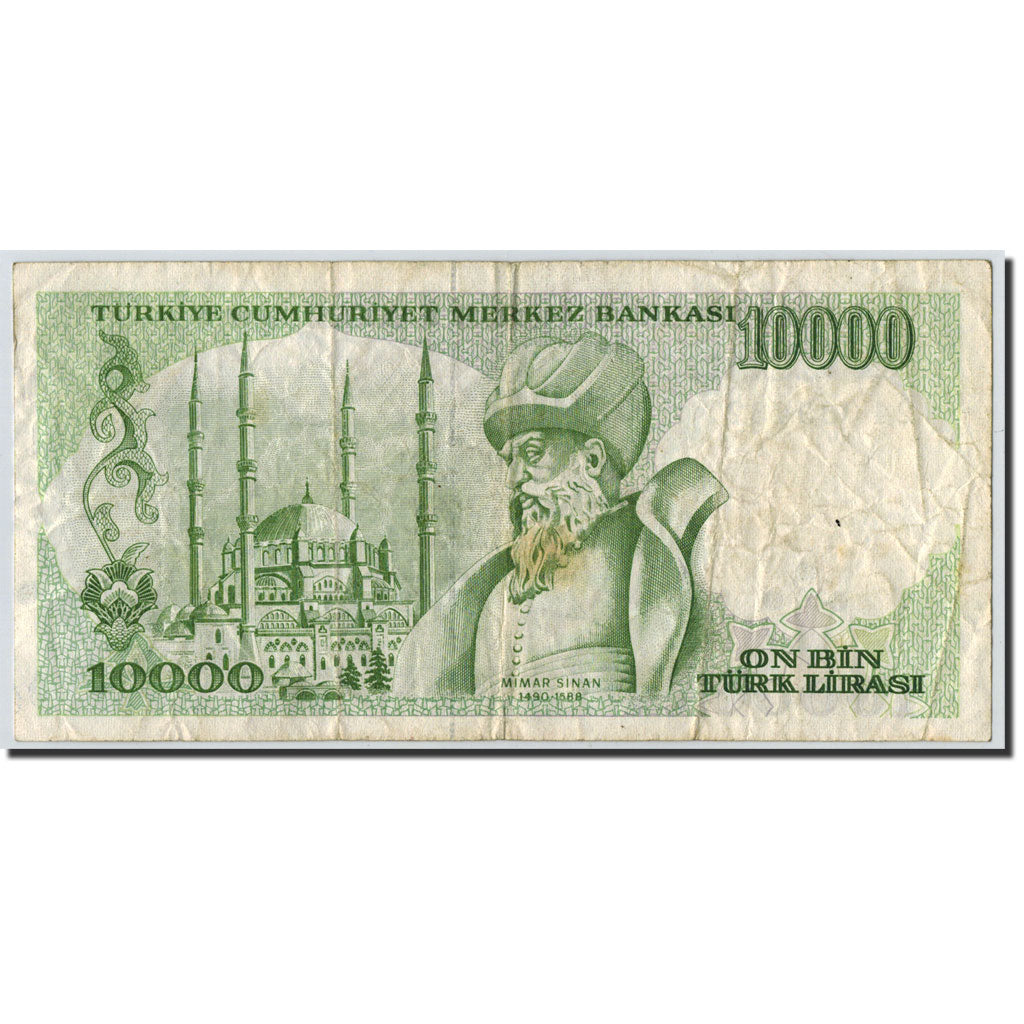 Geldschein, Türkei, 10,000 Lira, 1970, UNdated (1970), KM:200, SS