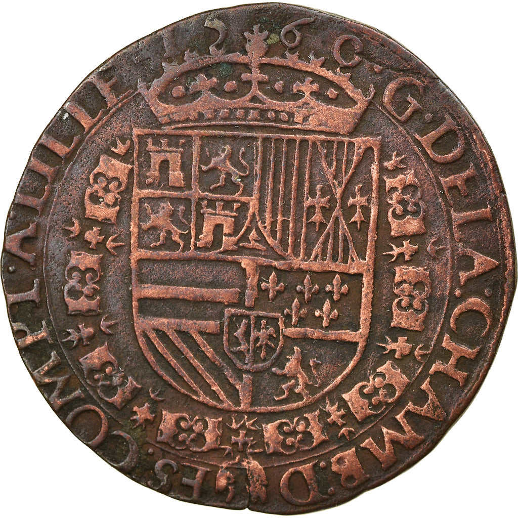 Spanish Netherlands, Token, Philippe II et Elisabeth, Cour des Comptes de