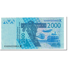 West African States, 2000 Francs, 2003, Undated (2003), KM:716Ka, AU(50-53)