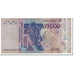 West African States, 10,000 Francs, 2003, Undated (2003), KM:718Ka, VF(20-25)