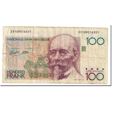 Banknote, Belgium, 100 Francs, ND (1982-94), ND (1982-94), KM:142a, VF(20-25)