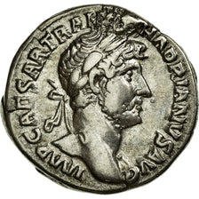Moneta, Hadrian, Denarius, BB+, Argento, Cohen:1132
