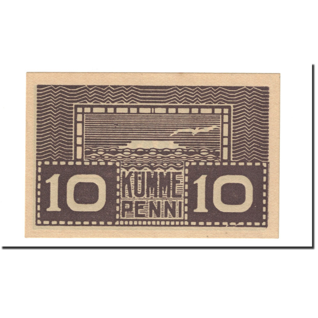 Banknote, Estonia, 10 Penni, 1919, Undated (1919), KM:40b, UNC(65-70)