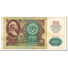 Banknote, Russia, 100 Rubles, 1991, Undated (1991), KM:243a, AU(50-53)