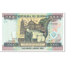 Banknote, Philippines, 2000 Piso, 1998, Undated (1998), KM:189a, UNC(65-70)